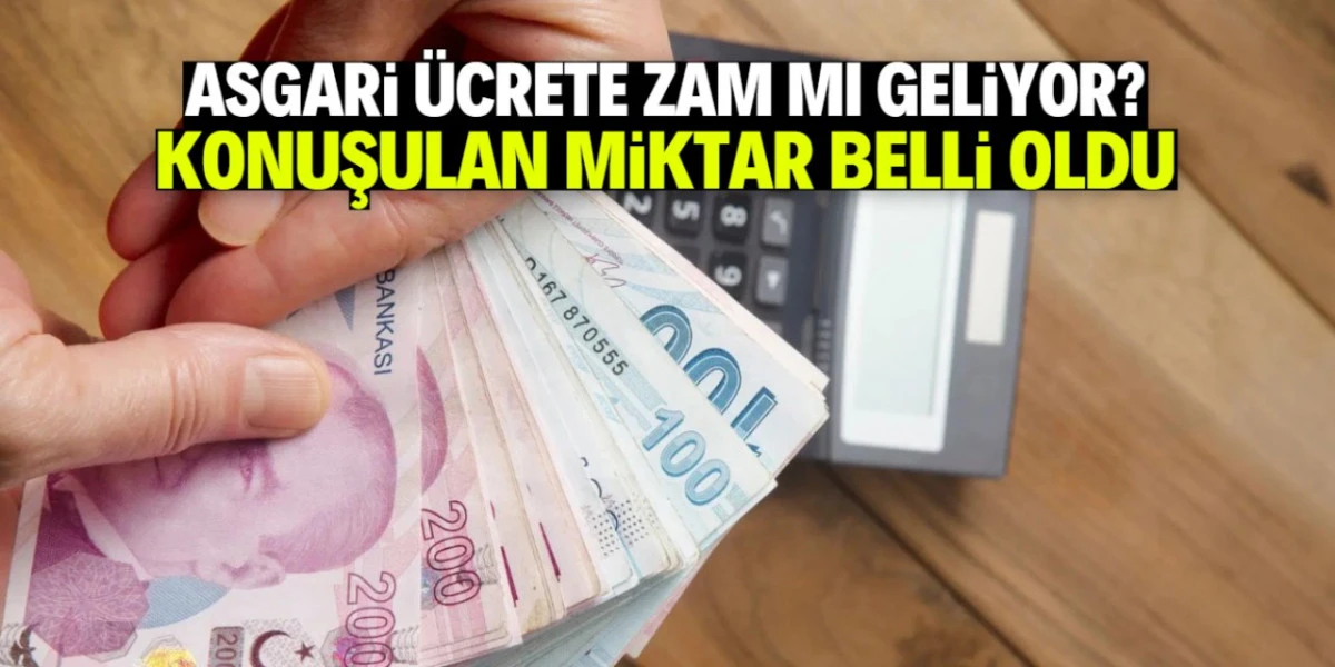 Asgari &uuml;crete bu tarihte zam mı geliyor? Konuşulan miktar belli oldu