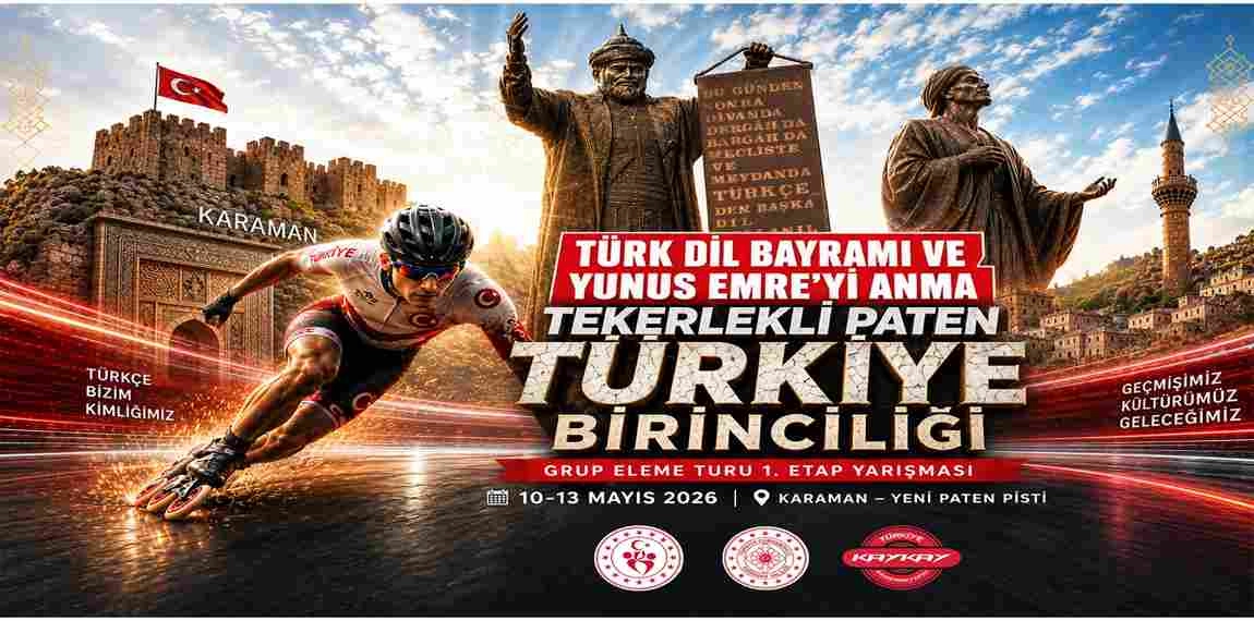 Karaman, 749. T&uuml;rk Dil Bayramı ve Yunus Emre&rsquo;yi Anma Etkinlikleri kapsamında &ouml;nemli bir spor organizasyonuna ev sahipliği yapacak.