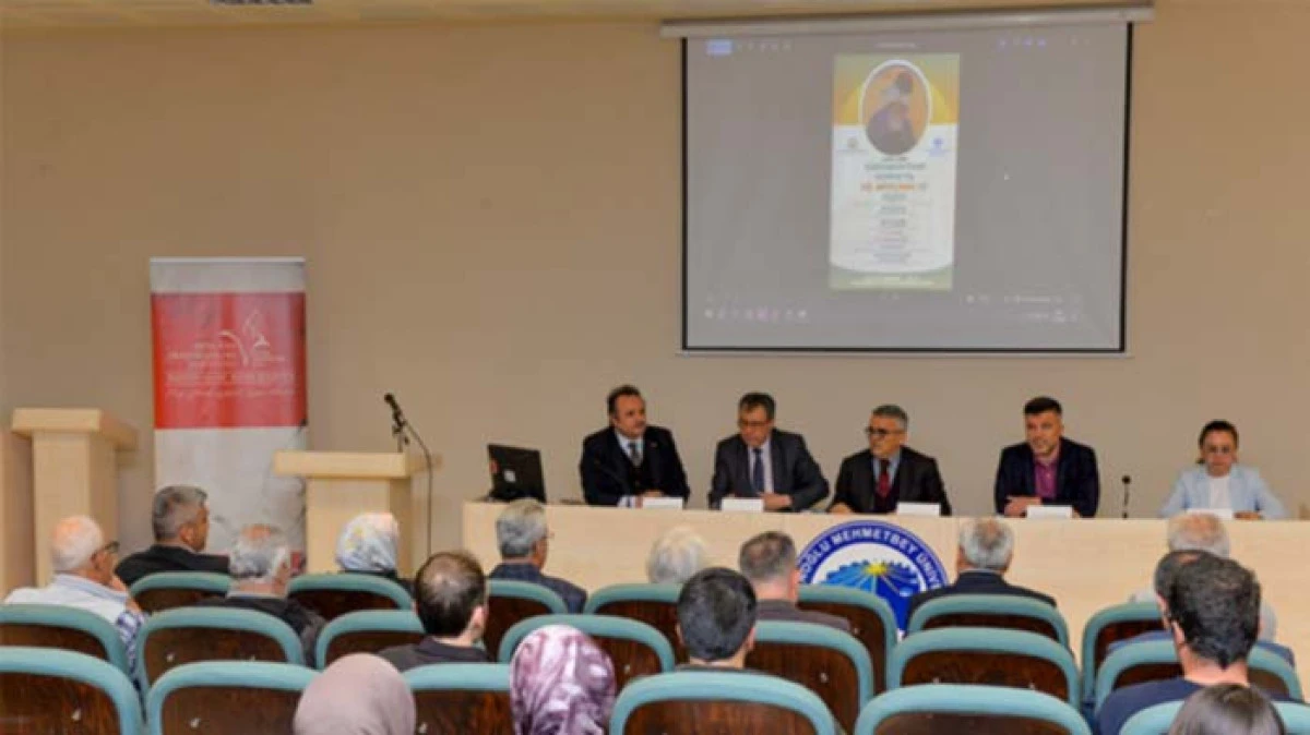 KM&Uuml;'de KARAMAN&rsquo;DAN KONYA&rsquo;YA HZ. MEVLANA VE AİLESİ PANELİ D&Uuml;ZENLENDİ